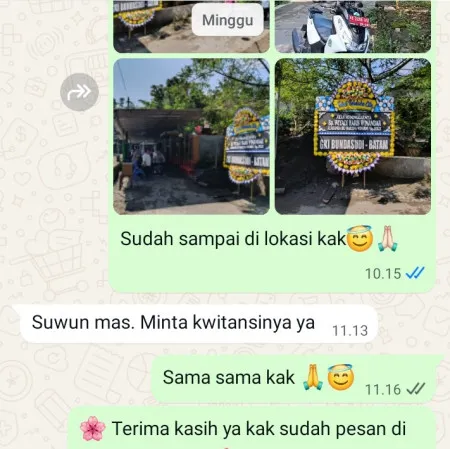 Pengiriman Papan Bunga Duka Pondok Cina