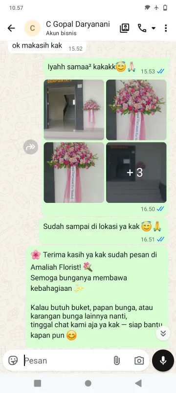 Pengiriman Karangan Bunga Pondok Cina